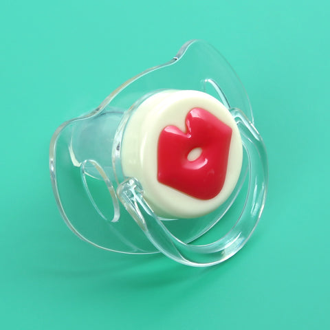 Funny Kissable Lips Pacifiers For Babies