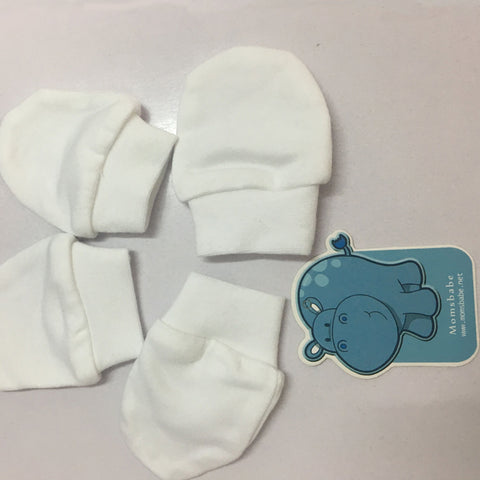 Purely Whiteness Newborn Baby Gloves