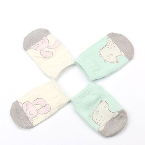 Cartoon Unisex Newborn Socks