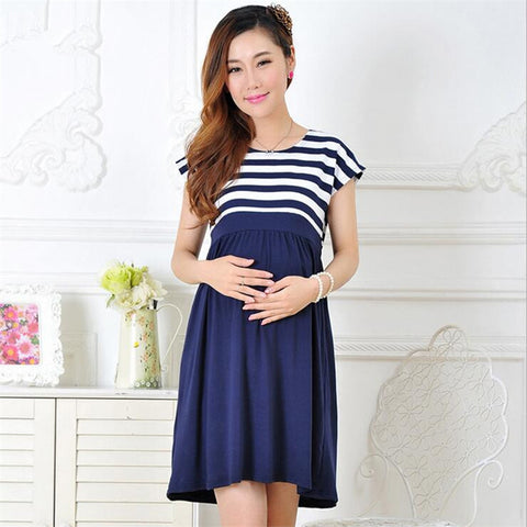 Fashioned Maternity Dress for Pregnant Women