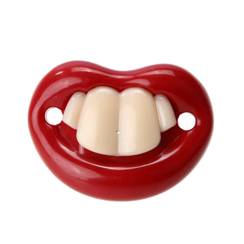 Funny Lip Silicone Baby Pacifier