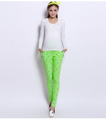 Fashion Maternity Clothing Long Trousers for Pregnant Women
