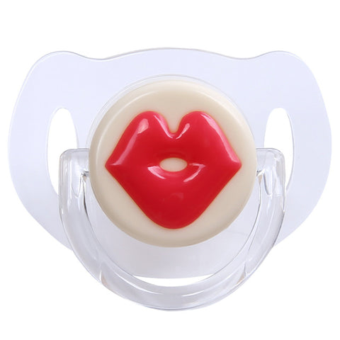 Funny Kissable Lips Pacifiers For Babies